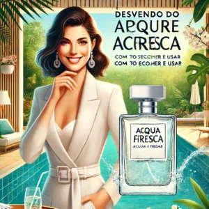 Desvendando os Segredos do Perfume Água Fresca Como Escolher e Usar
